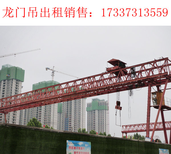 湖北黄石龙门吊厂家销售大吨位龙门吊